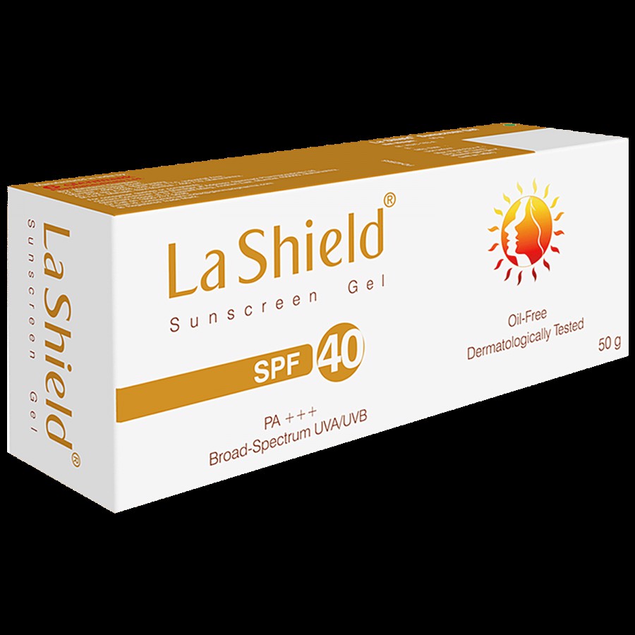 La Shield SPF 40+ & PA+++ Anti Acne Sunscreen Gel