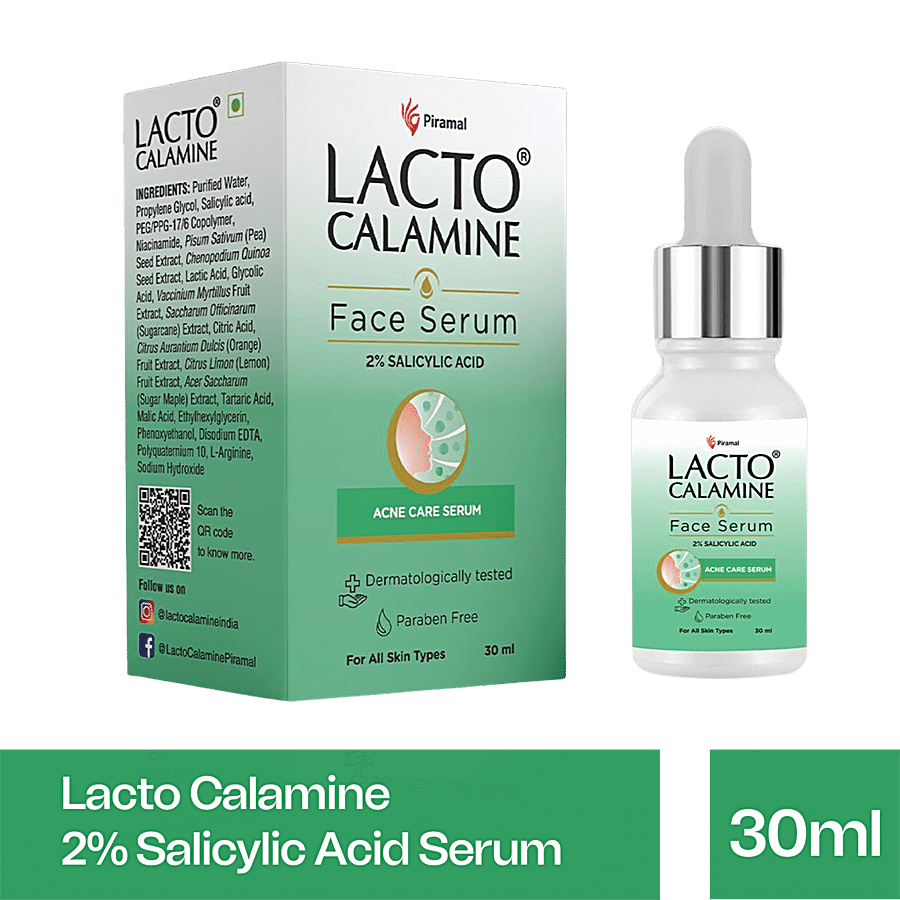 Lacto Calamine Face Serum - 2% Salicylic Acid