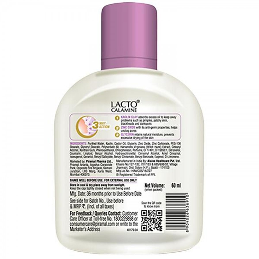 Lacto Calamine Daily Face Care Lotion - Oily Skin