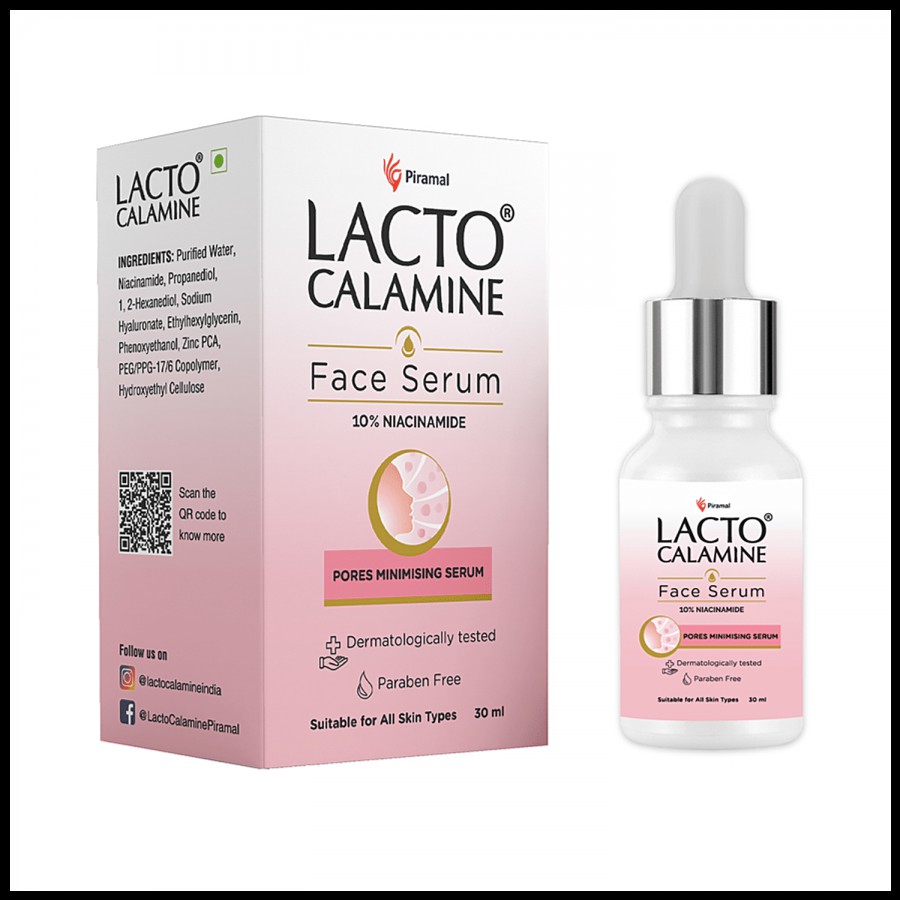 Lacto Calamine Face Serum - 10% Niacinamide