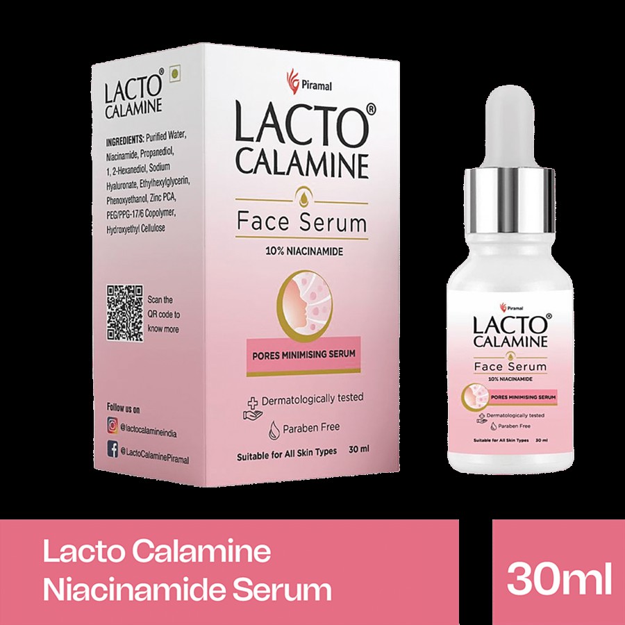 Lacto Calamine Face Serum - 10% Niacinamide