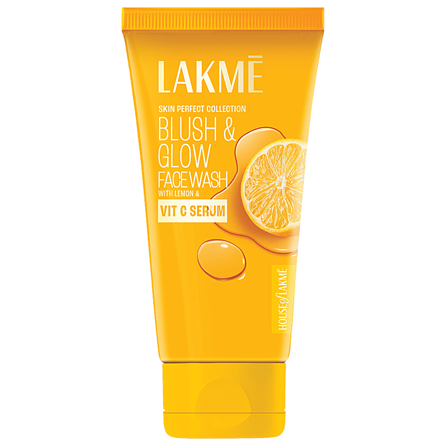 Lakme Blush & Glow Brightening Lemon Facewash