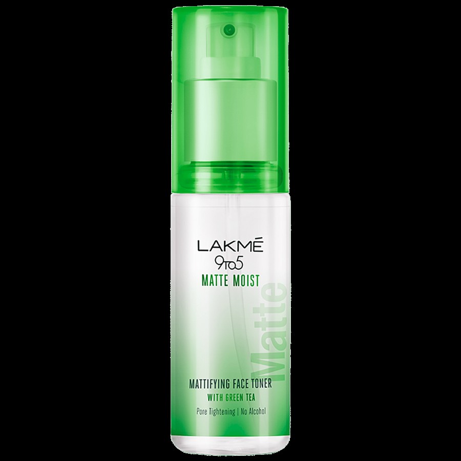 Lakme 9To5 Matte Moist Mattifying Face Toner - With Green Tea