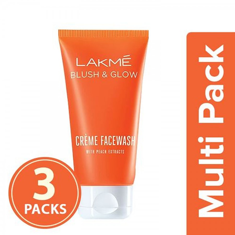 Lakme Face Wash - Peach Creme