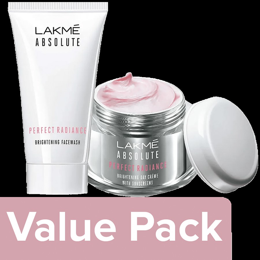 Lakme Lakme Perfect Radiance Face Wash + Absolute Perfect Radiance Sunscreen