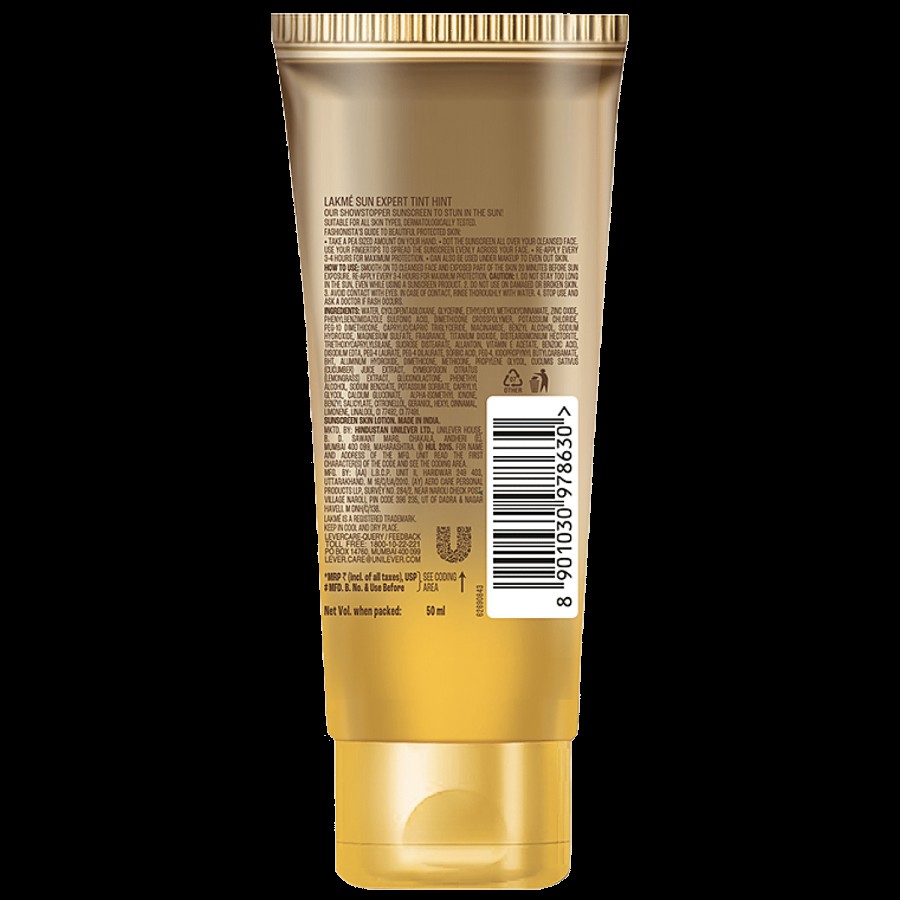 Lakme Sun Expert Tinted Sunscreen 50 SPF