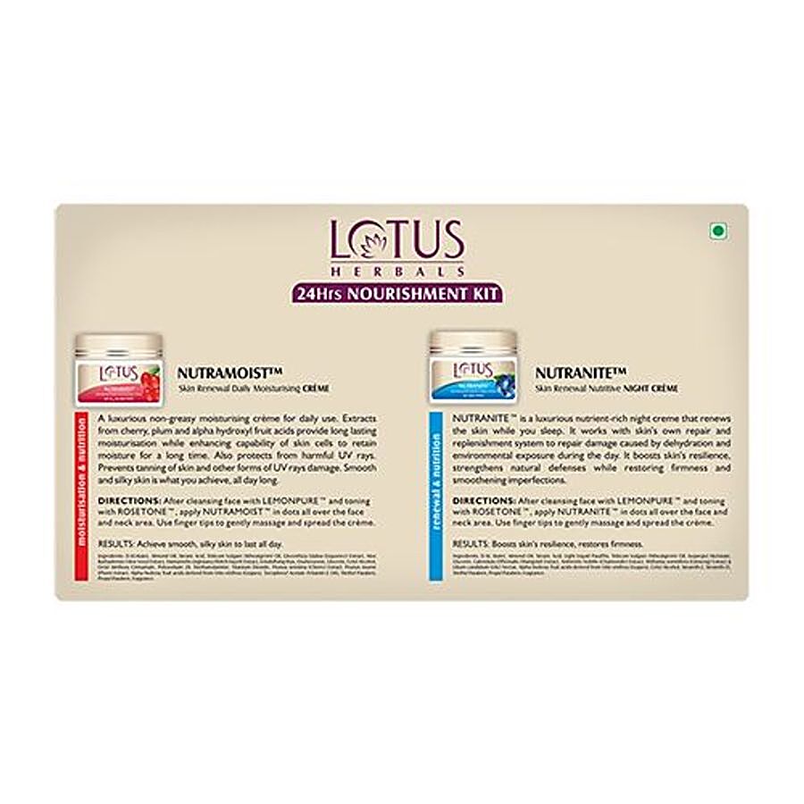 Lotus Herbals 24 Hrs Nourishment Kit