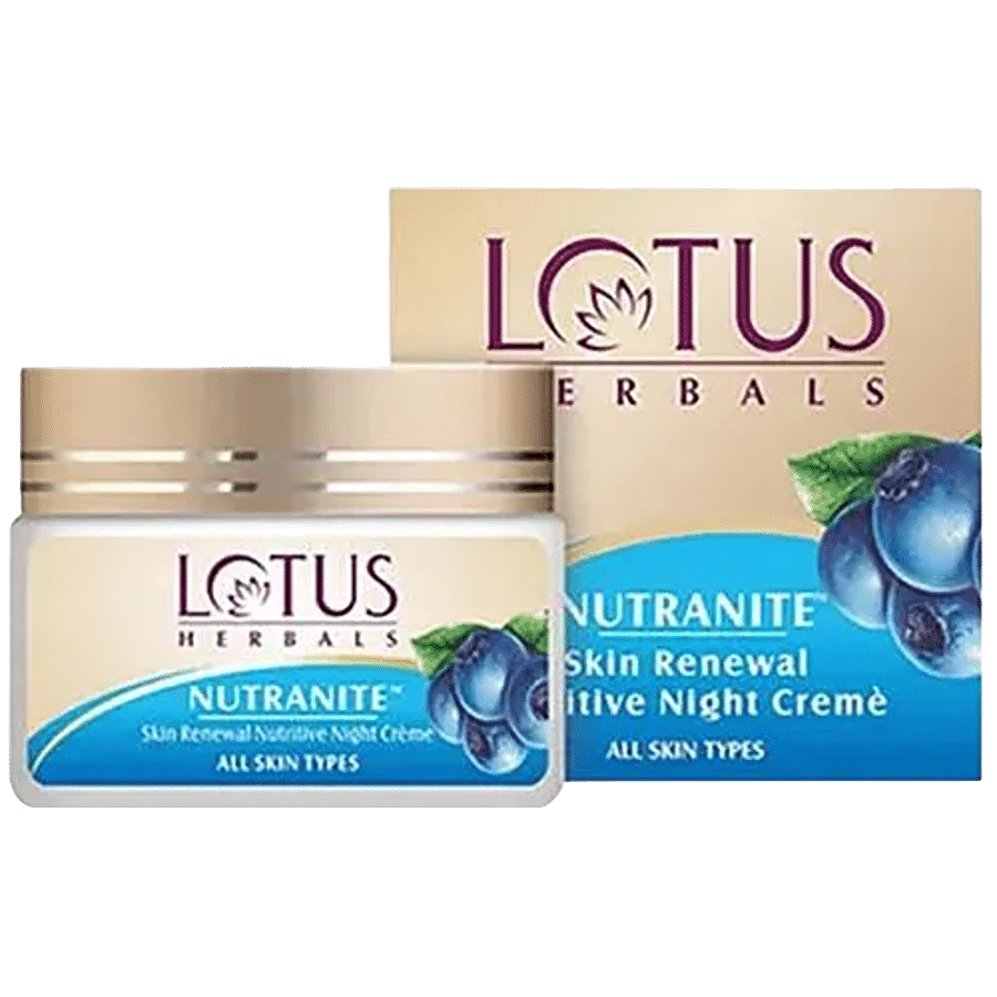 Lotus Herbals Nutranite Skin Renewal Nutritive Night Creme