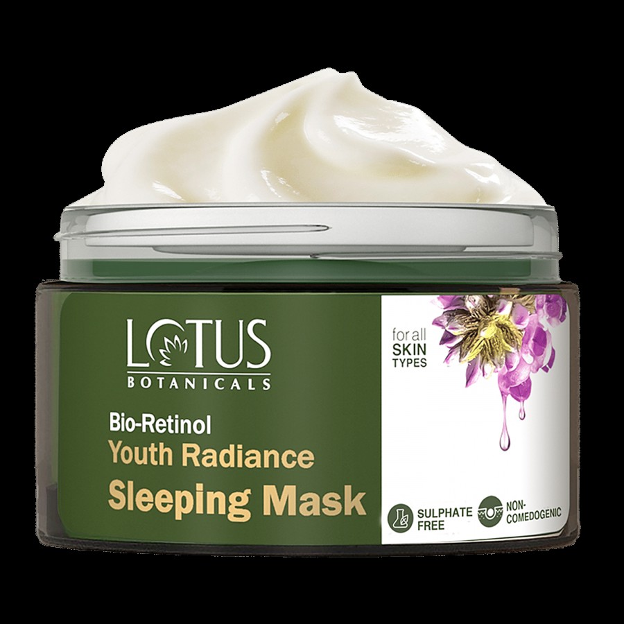 Lotus Botanicals Bio Retinol Youth Radiance Sleeping Mask