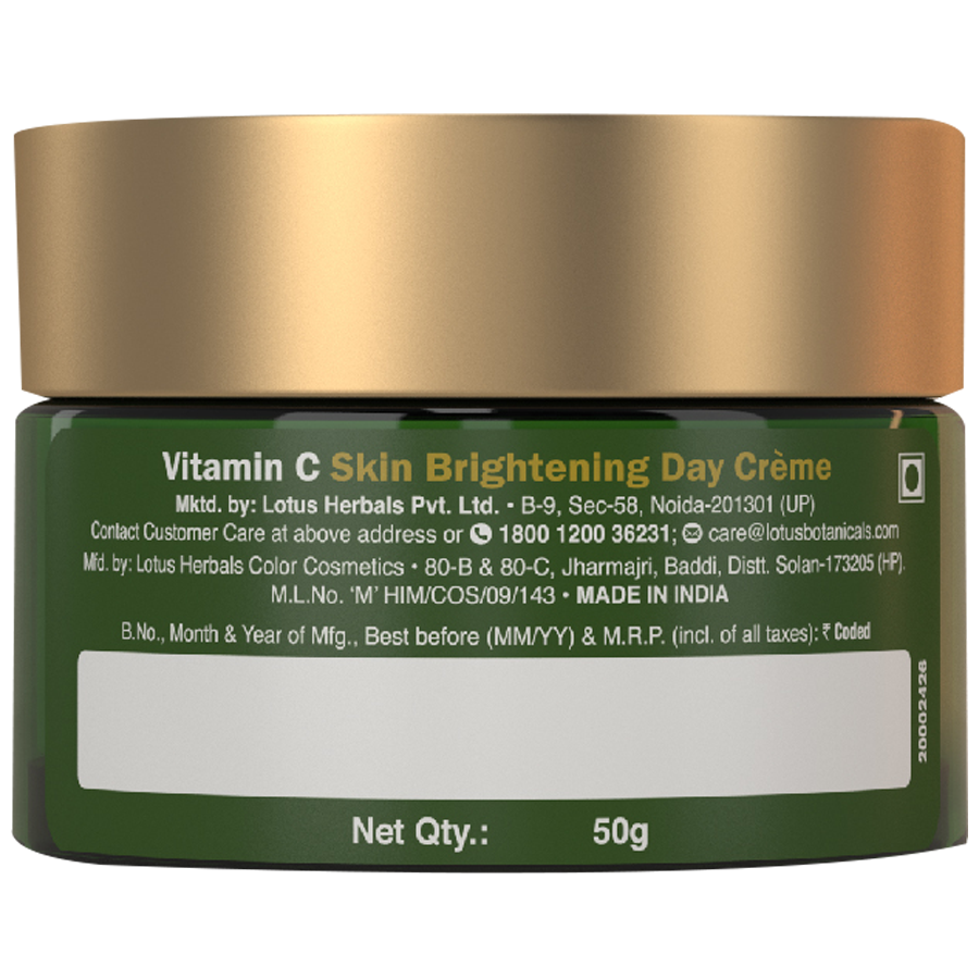 Lotus Botanicals Vitamin C Skin Brightening Day Crème - SPF 25++