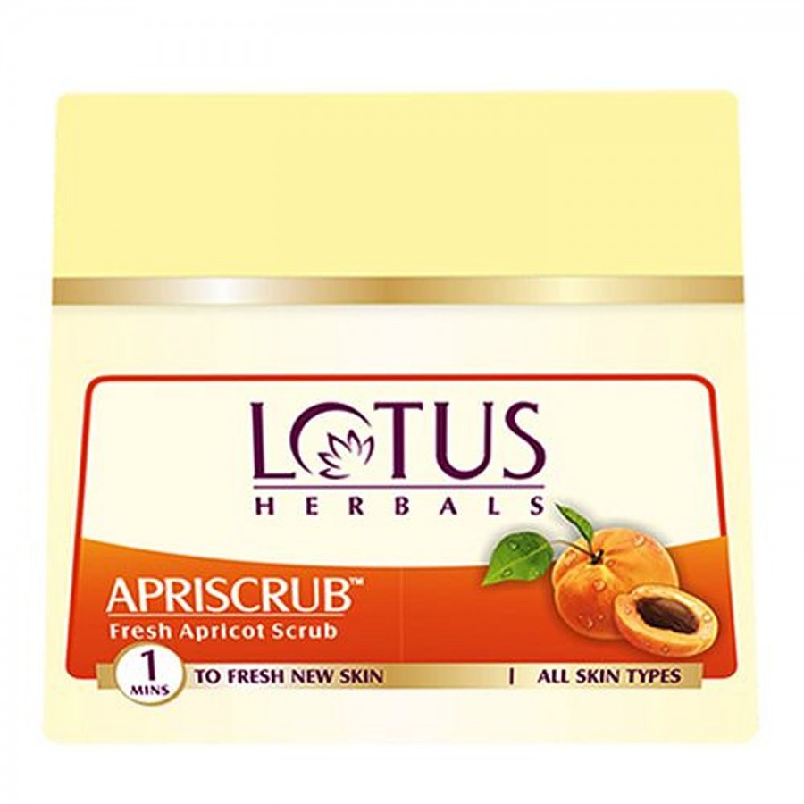 Lotus Herbals Apriscrub Fresh Apricot Scrub