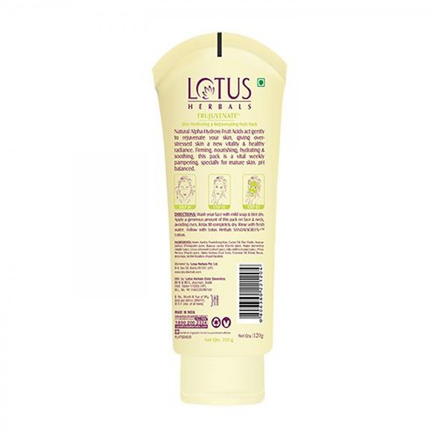 Lotus Herbals Frujuvenate Skin Perfecting & Rejuvenating Fruit Pack