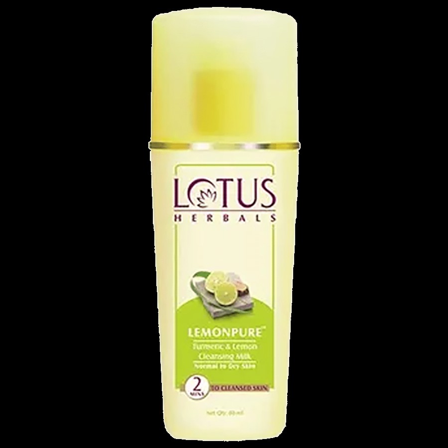 Lotus Herbals Lemonpure Turmeric & Lemon Cleansing Milk