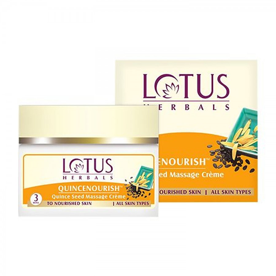 Lotus Herbals Quincenourish Quince Seed Massage Creme