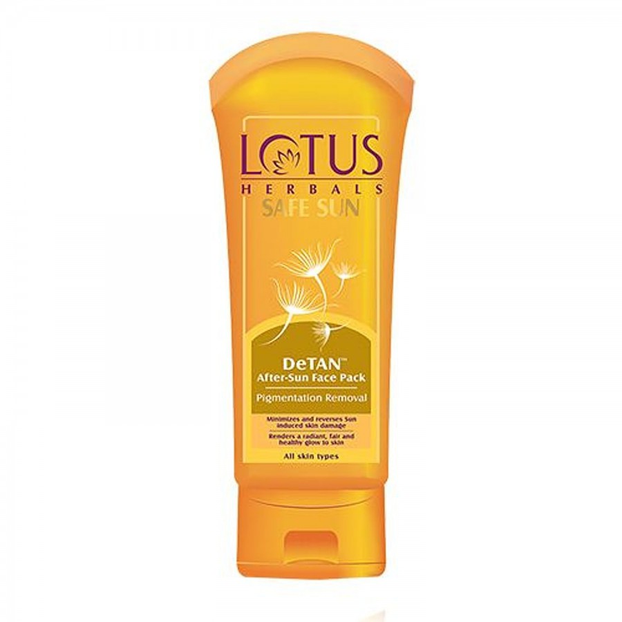 Lotus Herbals Safe Sun Detan After-Sun Face Pack