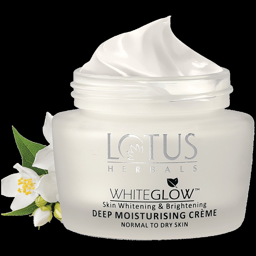 Lotus Herbals WhiteGlow Skin Whitening & Brightening Deep Moisturising Cream - SPF 20