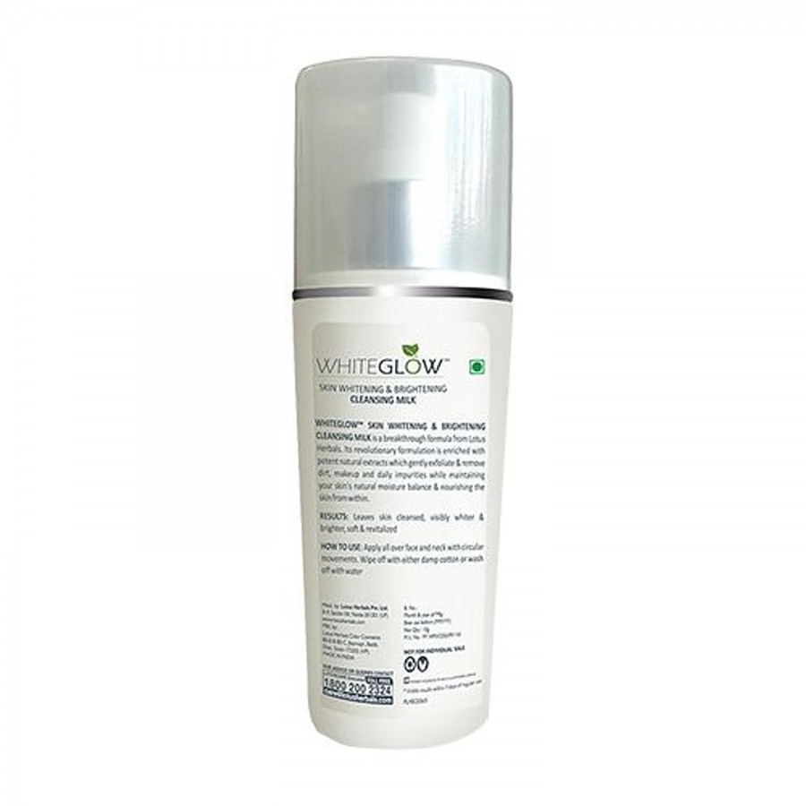 Lotus Herbals Whiteglow Skin Whitening & Brightening Cleansing Milk