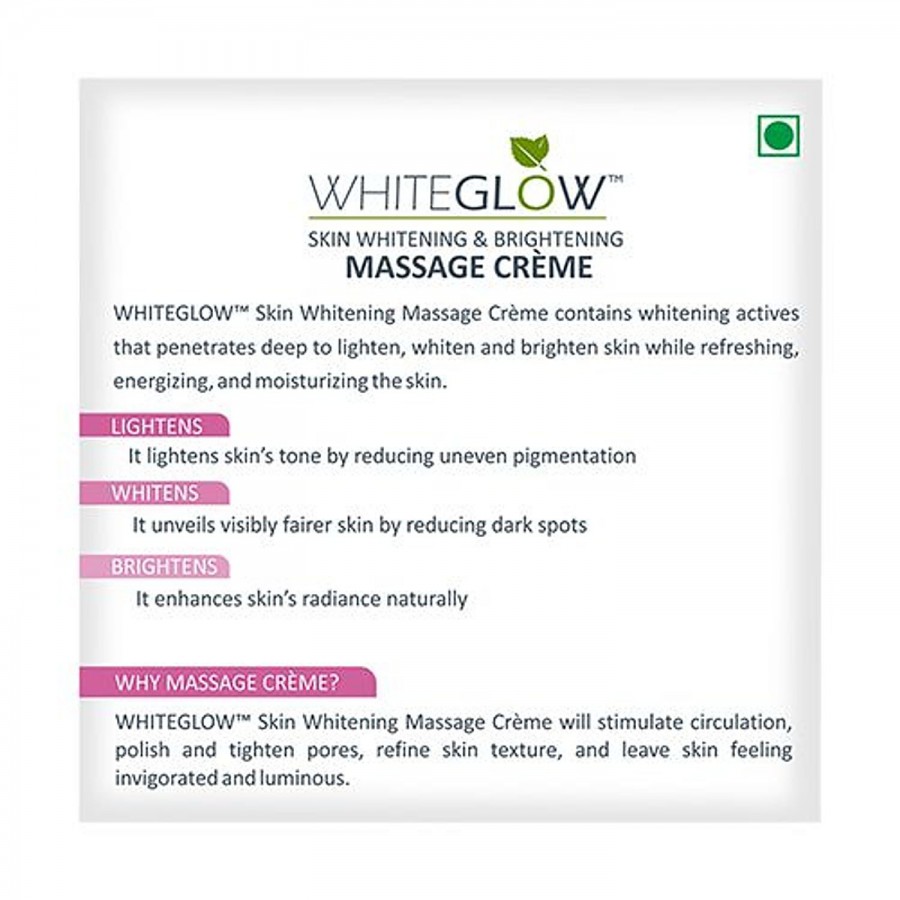 Lotus Herbals Whiteglow Skin Whitening & Brightening Massage Creme