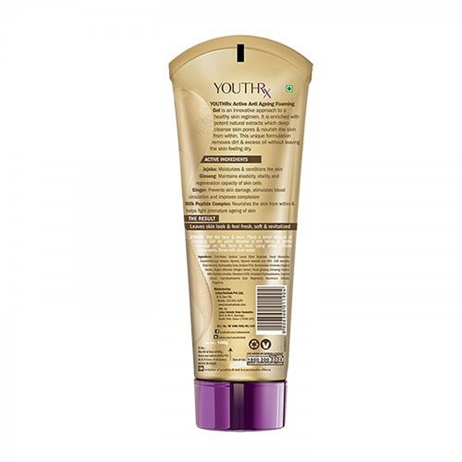 Lotus Herbals Youthrx Active Anti-Ageing Foaming Gel