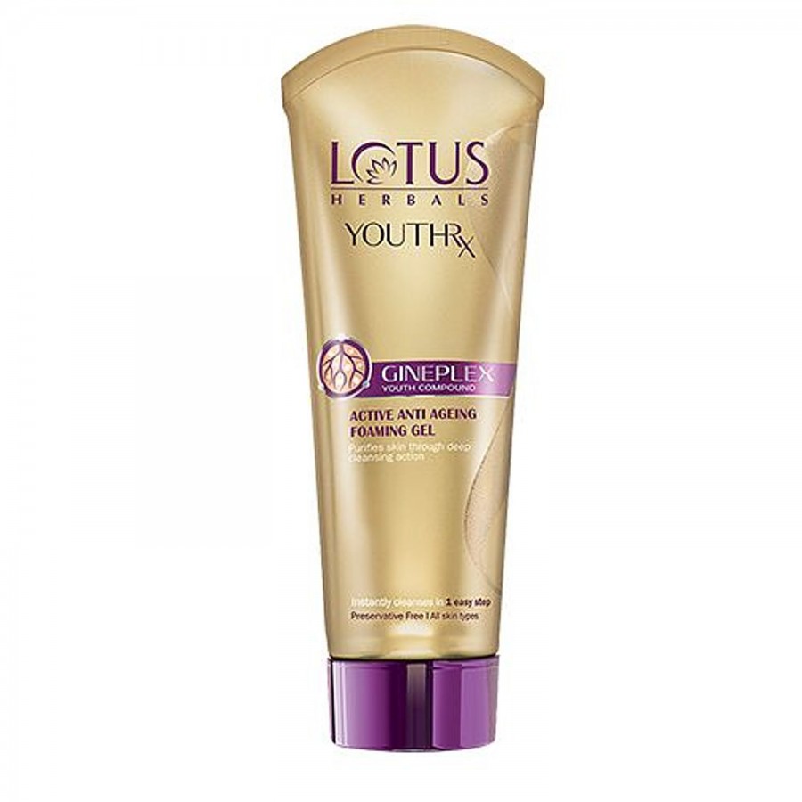 Lotus Herbals Youthrx Active Anti-Ageing Foaming Gel