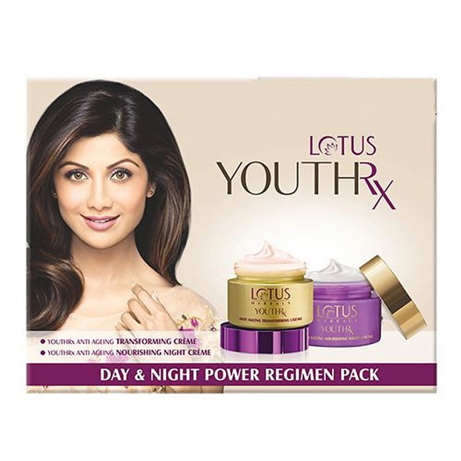 Lotus Herbals Youthrx Day & Night Power Regimen Pack Kit