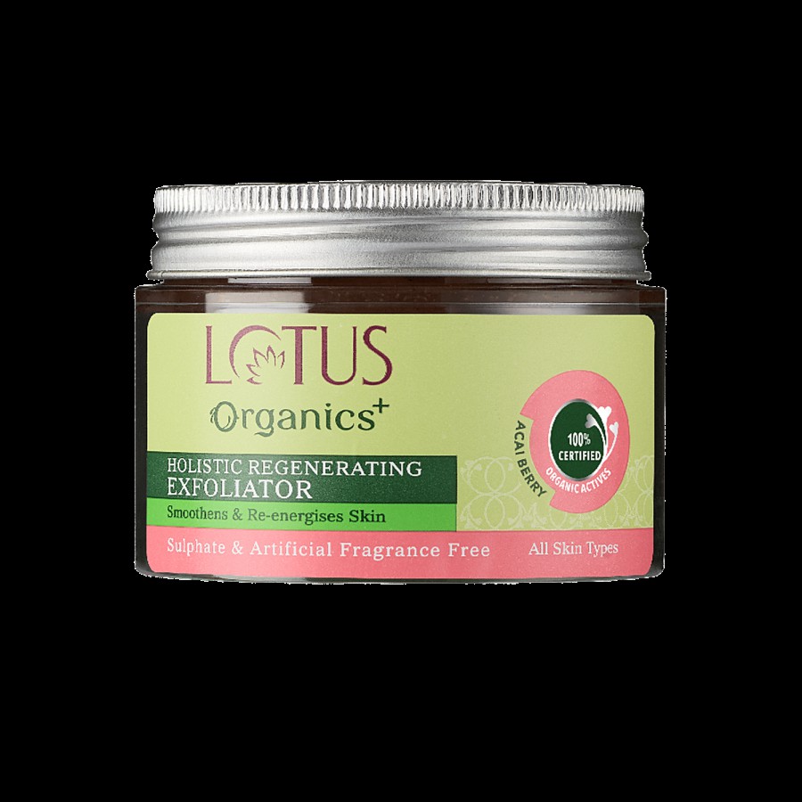 Lotus Organics+ Holistic Regenerating Exfoliator