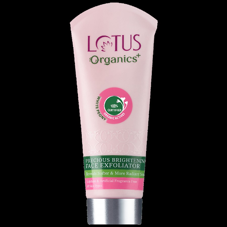 Lotus Organics+ Precious Brightening Face Exfoliator