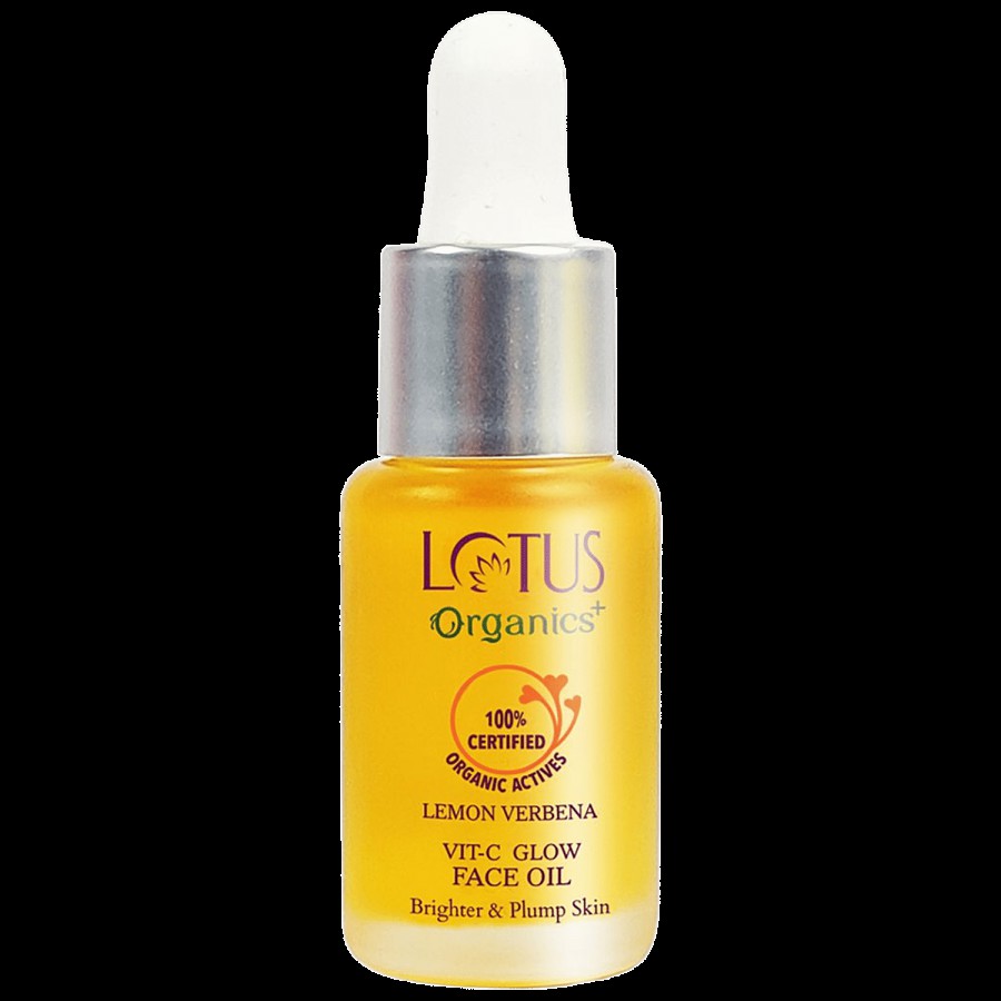 Lotus Organics+ Vit-C Glow Face Oil - Lemon Verbena