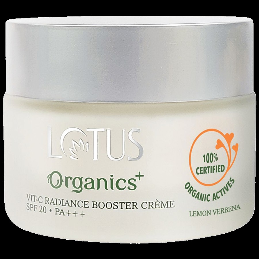 Lotus Organics+ Vit-C Radiance Booster Creme - Lemon Verbena