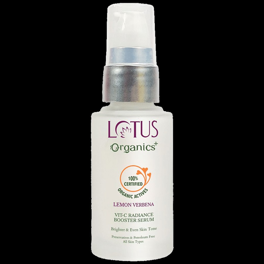 Lotus Organics+ Vit-C radiance Booster Serum - Lemon Verbena