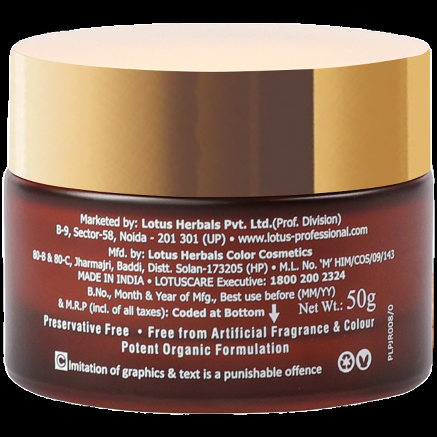 Lotus Professional DermoSpa Brazilian Age-Defying Night Cream - Improves Skin Elasticity