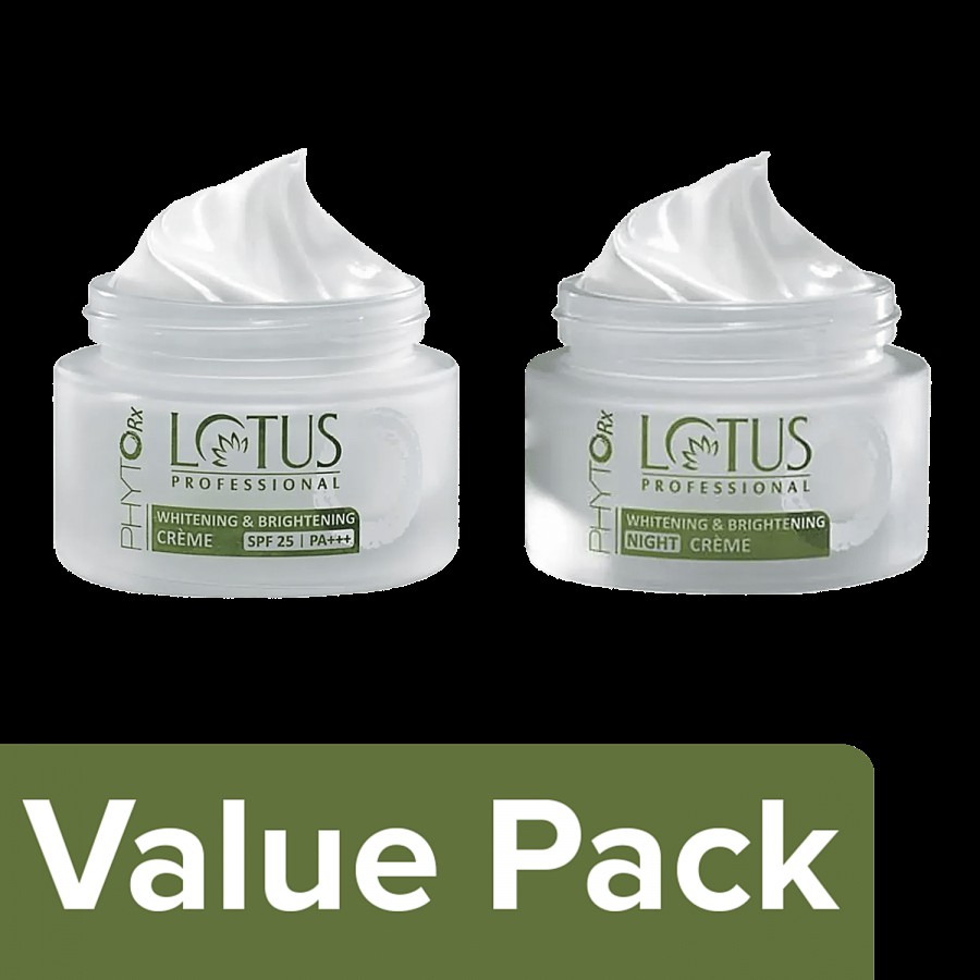 Lotus Professional Phyto-Rx Whitening & Brightening Night Crème 50 g + Creme - SPF-25