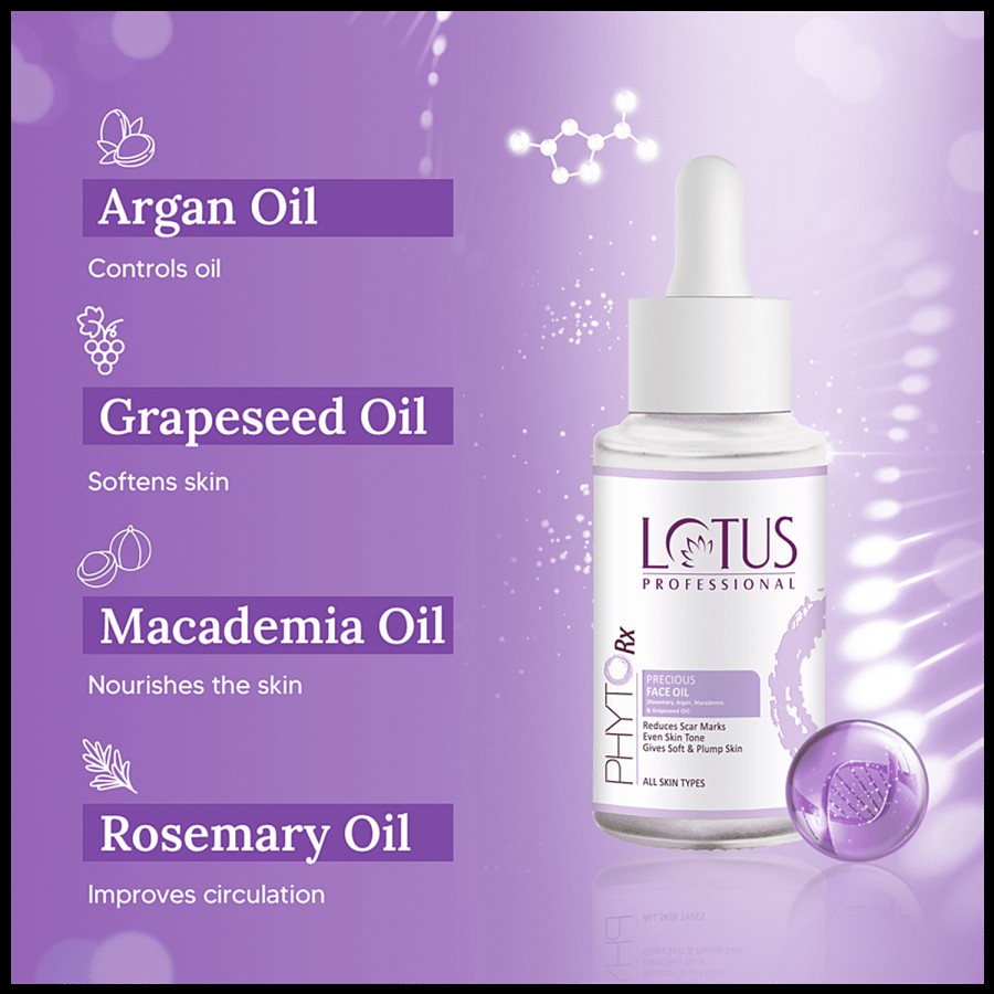 Lotus Professional PhytoRx Precious Face Oil - Reduces Scar Marks