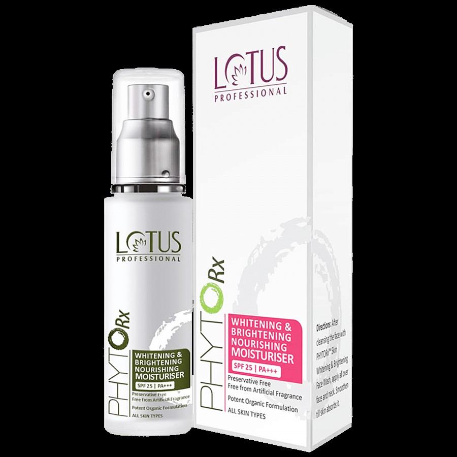 Lotus Professional PhytoRx Whitening & Brightening Nourishing Moisturiser - SPF 25