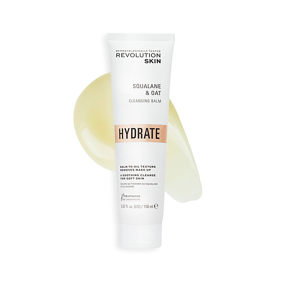 Makeup Revolution Skincare Squalane & Oat Cleansing Balm Hydrate