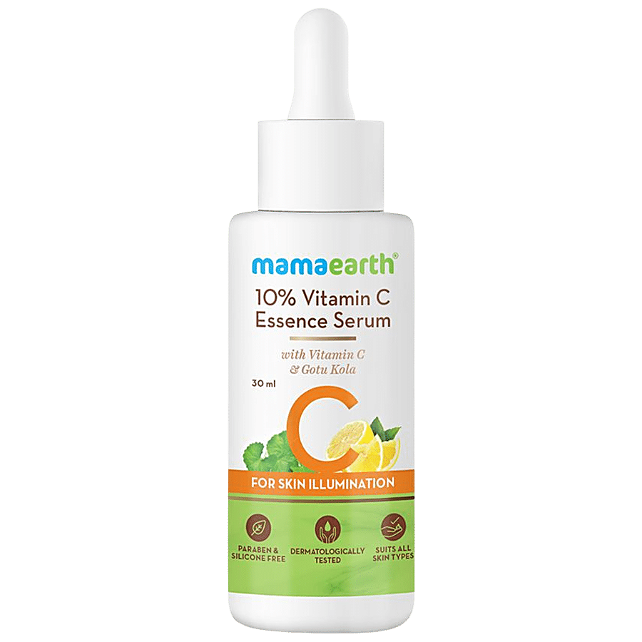 Mamaearth 10% Vitamin C Essence Serum - With Gotu Kola