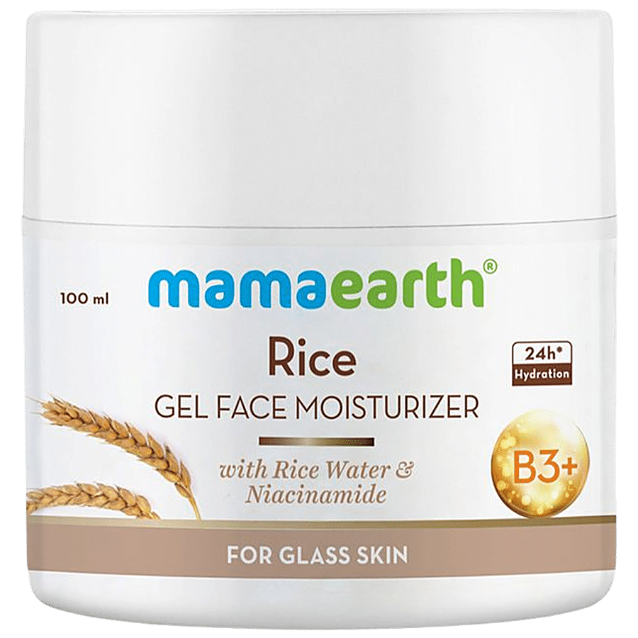 Mamaearth Rice Gel Face Moisturizer - With Rice Water & Niacinamide