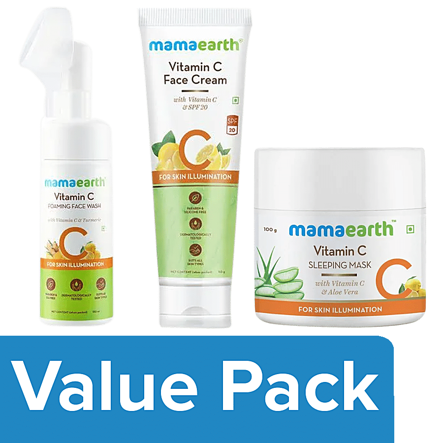 Mamaearth Vitamin C Kit - Face Wash