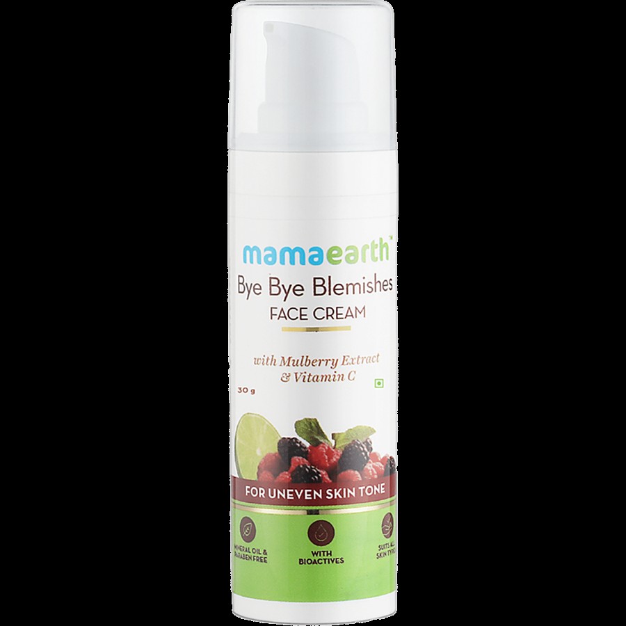 Mamaearth Bye Bye Blemishes Face Cream - For Pigmentation & Blemish Removal