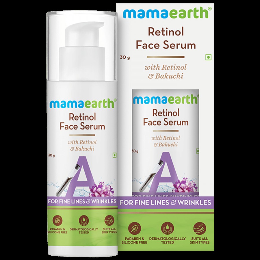 Mamaearth Retinol Face Serum - With Bakuchi