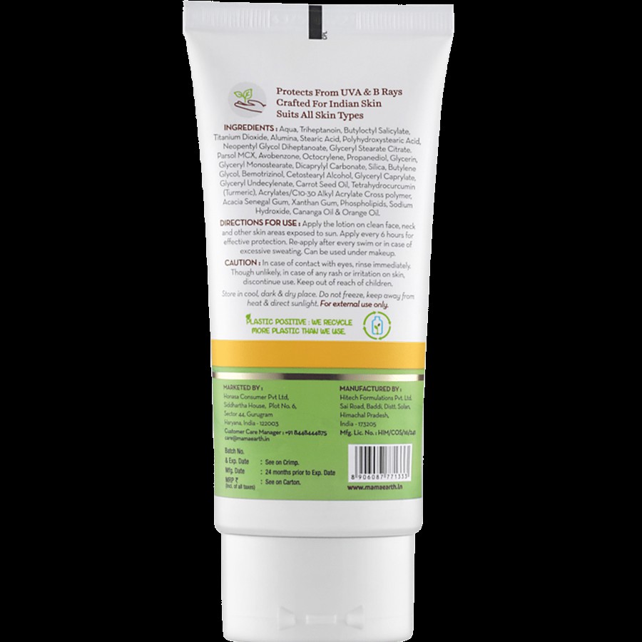 Mamaearth Ultra-Light Indian Sunscreen