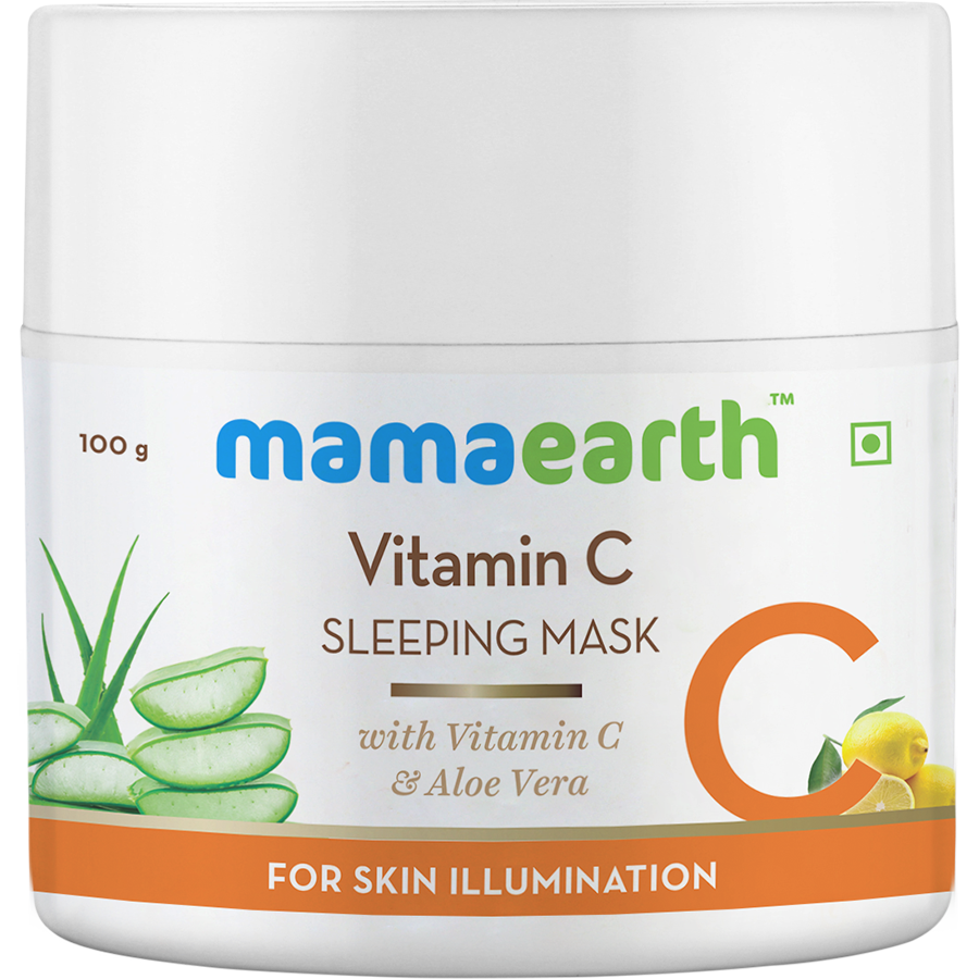 Mamaearth Vitamin C Sleeping Mask Night Cream For Skin Illumination