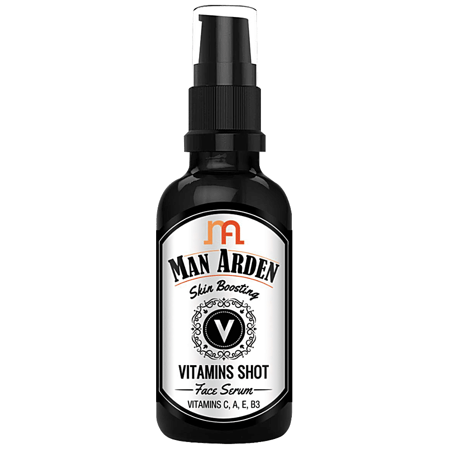 Man Arden Skin Boosting Vitamins Shot Face Serum - With Vitamin C