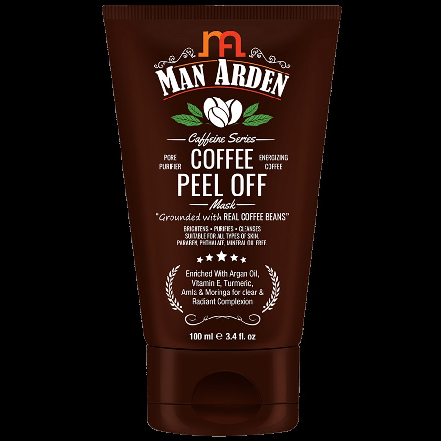 Man Arden Caffeine Series - Coffee Peel Off Mask