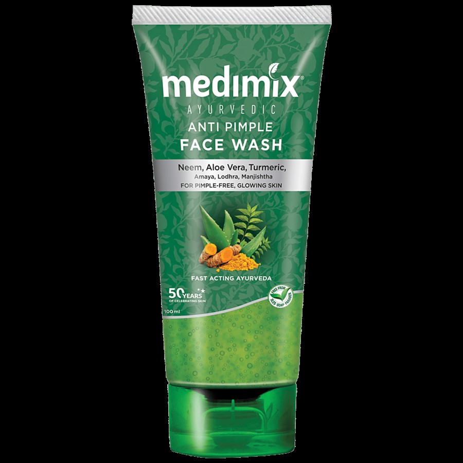 Medimix Anti Pimple Face Wash - Ayurvedic