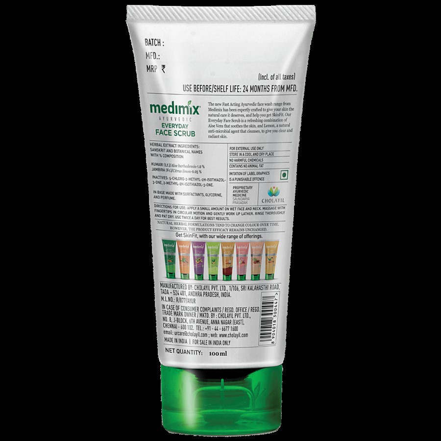 Medimix Everyday Face Scrub - Ayurvedic