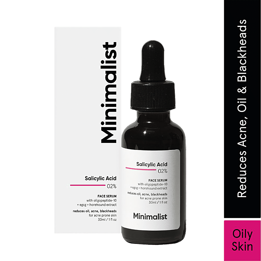 Minimalist Salicylic Acid 2% Face Serum - For Acne & Oil Control