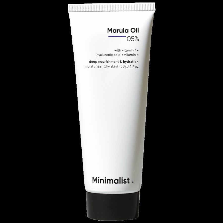 Minimalist 5% Marula Oil Moisturizer - Provides Deep Nourishment & Hydration