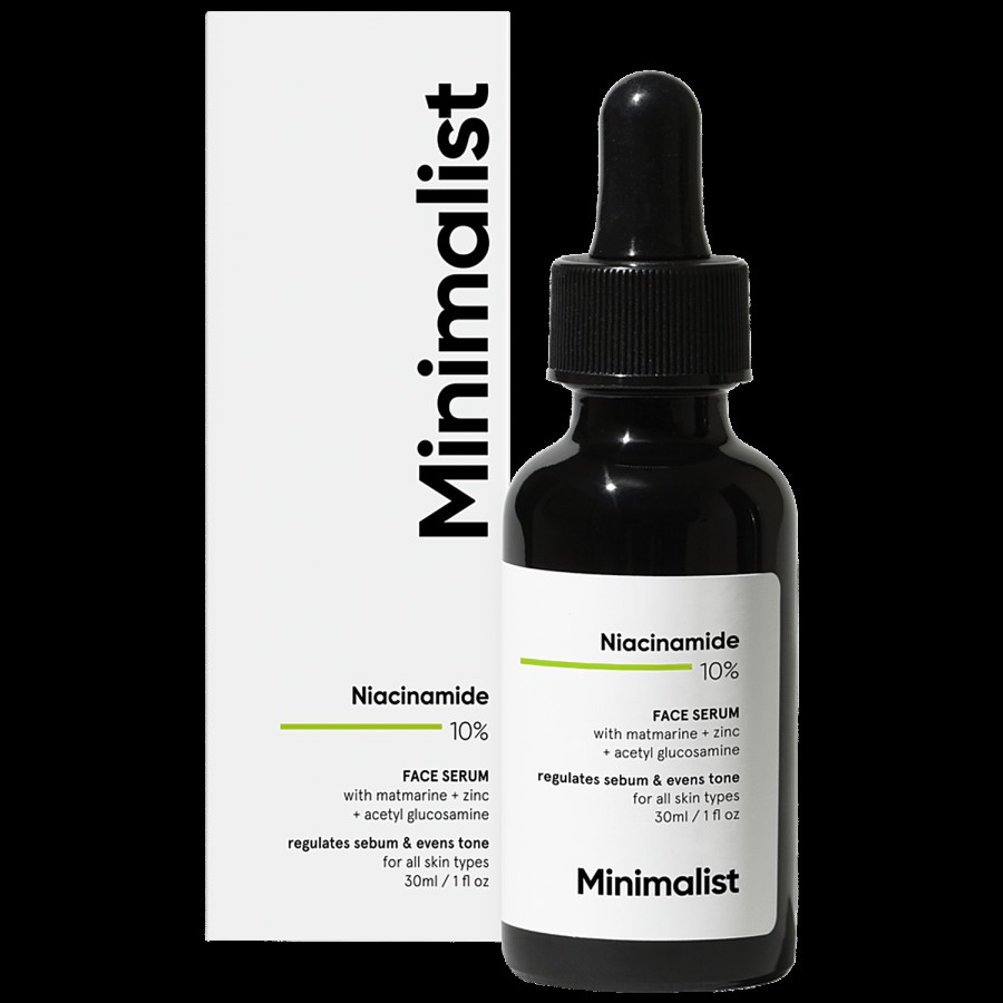 Minimalist Niacinamide 10% + Zinc Face Serum - Reduces Blemishes