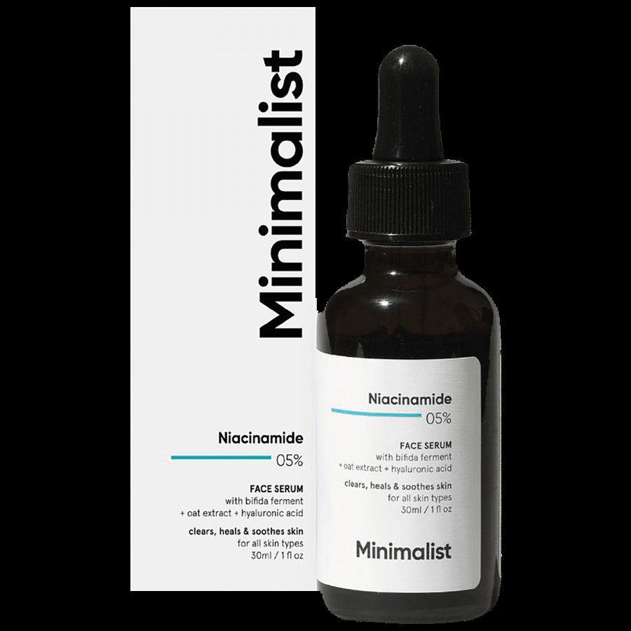 Minimalist Niacinamide 5% + HA 1% - Face Serum - Hydrates